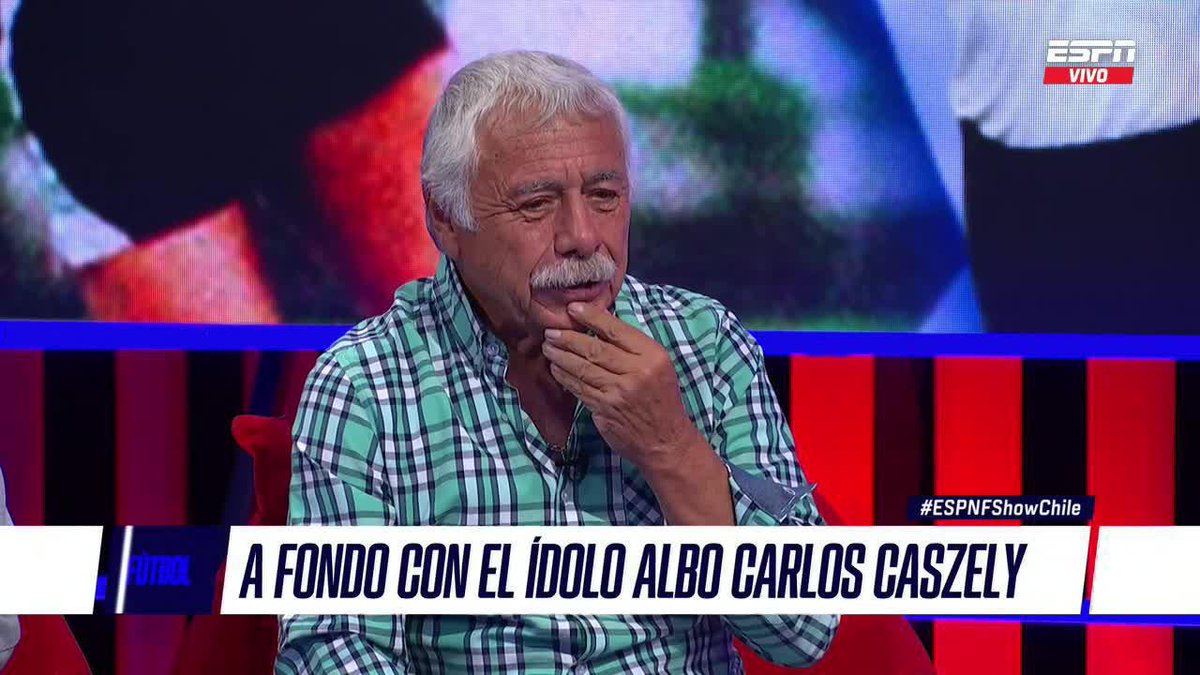 Carlos Caszely: “Acepté ser el embajador de Colo-Colo y me ha servido muchísimo”.