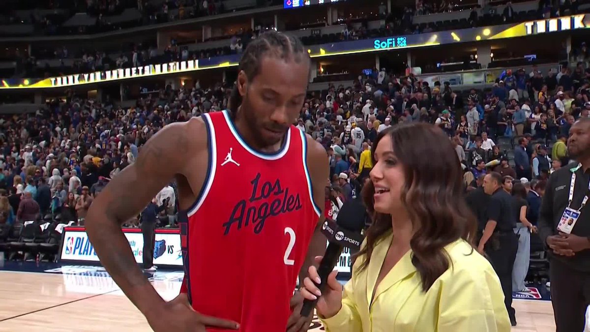 "Same mentality" 🧠 Kawhi tells Lauren Jbara his LA Clippers are laser-focused as they head home for Game 3 😤