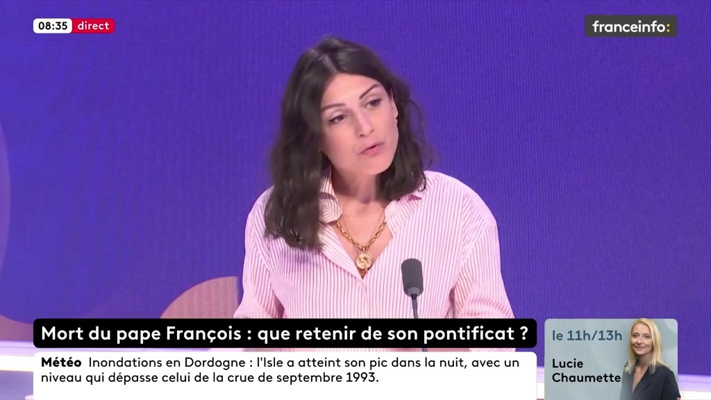 🔴 Mort du Pape ➡️ "J'étais touché par son style : c'était un pape à hauteur d'homme", dit Jean-Noël Barrot, ministre de l'Europe et des Affaires étrangères.