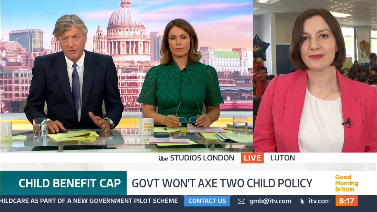 'As a government, we welcome the ruling,' says Bridget Phillipson as Richard Madeley asks her about the Supreme Court's decision that the definition of a woman is based on biological sex.