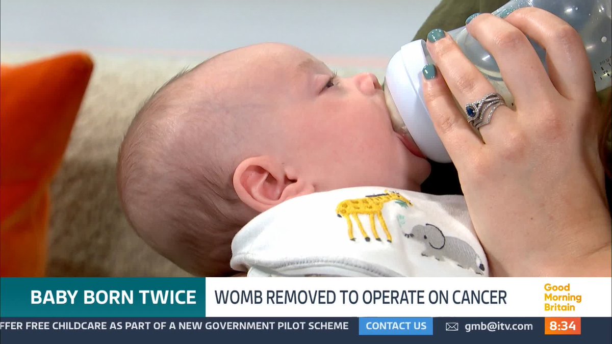 Diagnosed with ovarian cancer during pregnancy, Lucy underwent a groundbreaking surgery to temporarily remove her womb, keeping her unborn baby safe. Against all odds, she gave birth at 37 weeks.