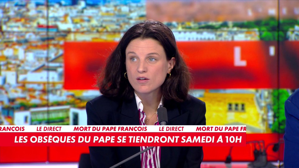 Eugénie Bastié s'interroge sur le prochain conclave : «On voit cette poussée conservatrice en Occident, le prochain pape sera-t-il en opposition ?» dans #HDPros
