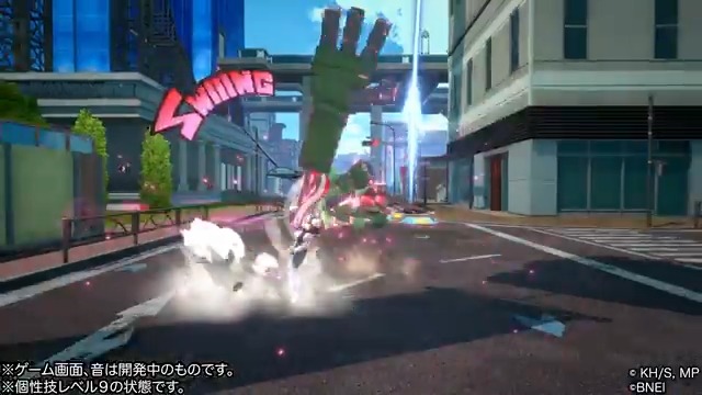 近日登場予定の #麗日 の新“個性”技セットを紹介! "個性"技α「惑星ホームラン(わくせい)」 強烈なスイングで瓦礫を打ち出す攻撃。 長押しすると突進してスイングする近距離攻撃に変化するぞ! 相手との距離に応じて使い分けつつ、 豪快にホームランを狙ってみよう! #ヒロアカUR #ヒロアカ