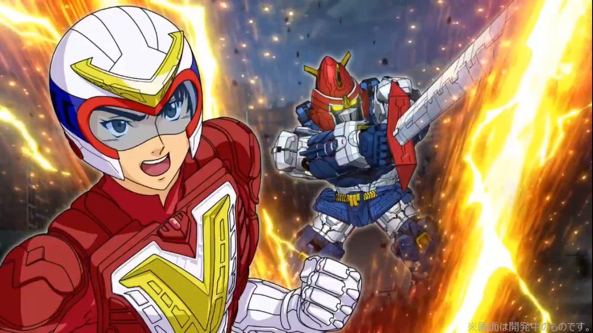 【ボルテスV レガシー 参戦！】 4月23日開始の『スカウトイベント(ボルテスV レガシー)』に、『ボルテスV レガシー』より『ボルテスⅤ(レガシーVer.)』（スティーヴ・アームストロング）が参戦！ 『天空剣Vの字斬り(レガシーVer.)』を公開！！ #スパロボ #スパロボDD #ボルテスV #ボルテスVレガシー