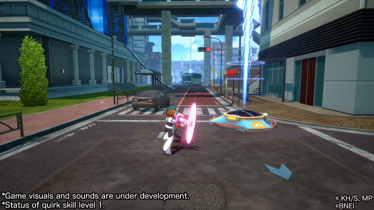 Uraraka "Zero Satellites" skill intros! Quirk Skill α: Planet Home Run A powerful swing that launches debris. #MHUR