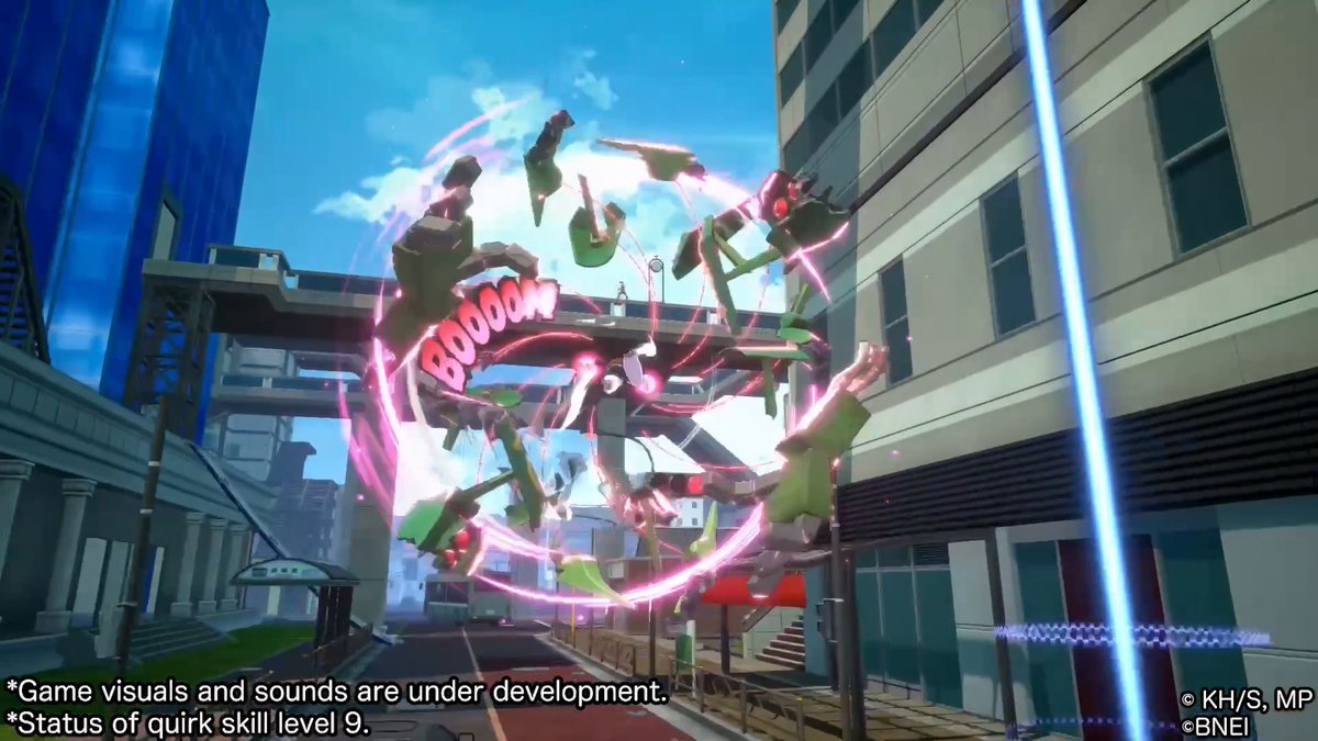 Uraraka "Zero Satellites" skill intros! Quirk Skill β: Zero Satellites A spinning and charging attack with flailing debris. #MHUR