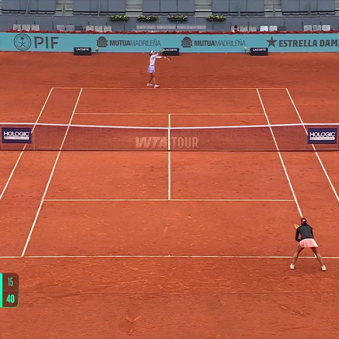 Eala comes out strong, 6-3 first set 👊 #MMOPEN