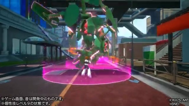 近日登場予定の #麗日 の新“個性”技セットを紹介! "個性"技γ「星雲ステージ(せいうん)」 前方一直線に瓦礫を浮かせる攻撃。 長押しすると自身の足元から大きな瓦礫を浮かせる技に変化するぞ。 この瓦礫には乗ることができる。 相手よりも有利な位置取りを意識して立ち回ろう! #ヒロアカUR