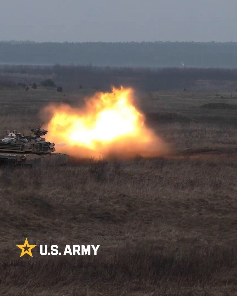 We don’t train until we get it right, we train until we can’t get it wrong. Live fire exercises help crews earn their edge to prepare for potential battlefields. These 1st Armored Division Soldiers are mastering the M1 Abrams, one round at a time. 📽️ Spc. Jennifer Posy