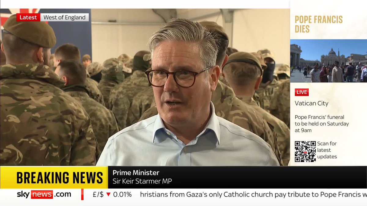 'I welcome the court's decision' Prime Minister Sir Keir Starmer reacts to the Supreme Court's ruling on the legal definition of a woman. Read more: 📺 Sky 501, Virgin 602, Freeview 233 and YouTube