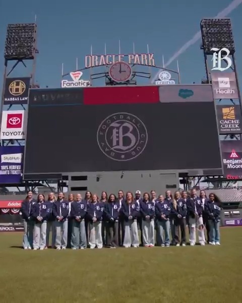 PLAY BALL! 🏟️ #BayFC and the Washington Spirit are set to take over Oracle Park on August 23rd presented by Visa. Visit for more info. SFGiants