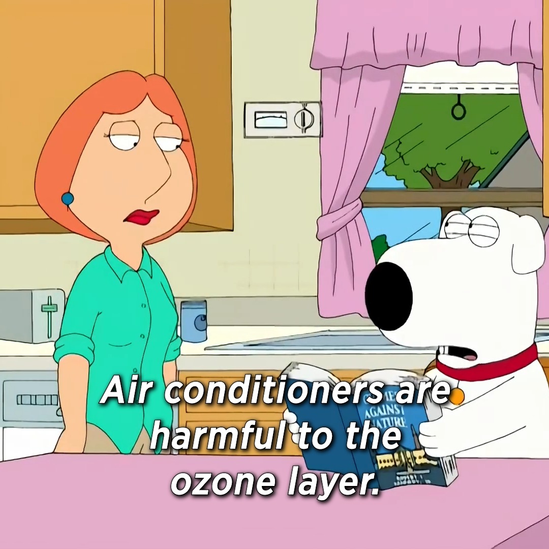 celebrate #earthday like brian ♻️ #familyguy is streaming now on Hulu.