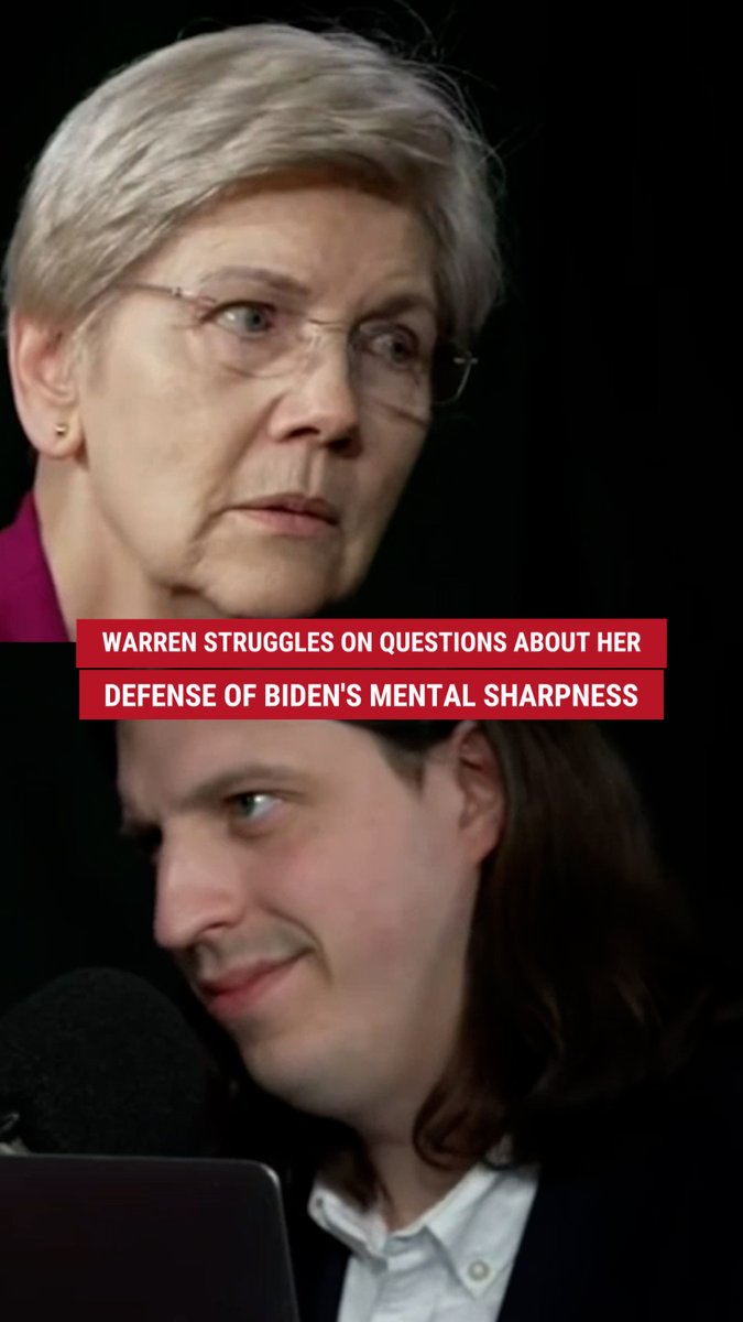 'STUMPED' SPEECH: Elizabeth Warren freezes, appears to hold back from laughing when pushed about former President Joe Biden's mental acuity on Talk Easy with Sam Fragoso. The Democrat senator claimed last year that Biden was "sharp" before his infamous presidential debate against Donald J. Trump.