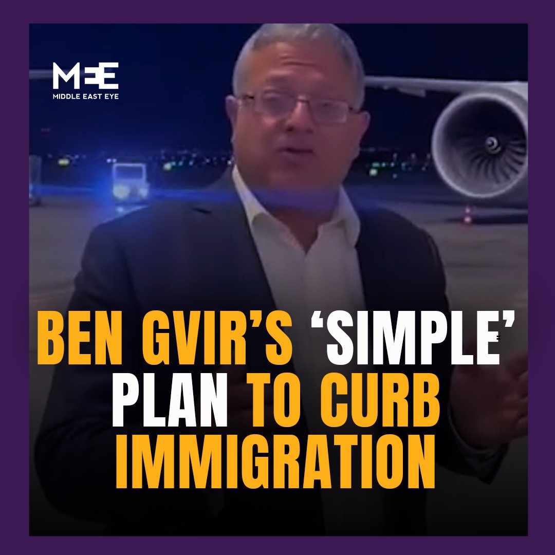 Ben Gvir shared his “simple” hack for tackling US immigration levels, reporting in a video from Miami airport.