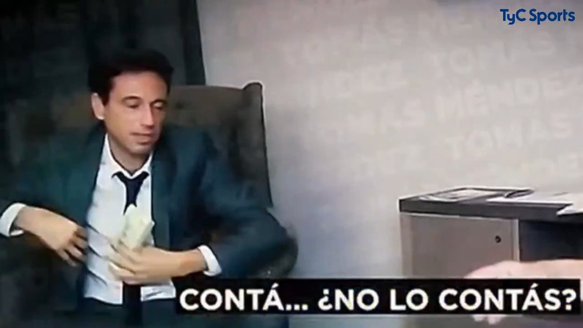 "Donación": Porque informan que alguien cercano a Marcelo Moretti aseguró que el dinero que recibió el presidente de San Lorenzo se trató de una donación para el club