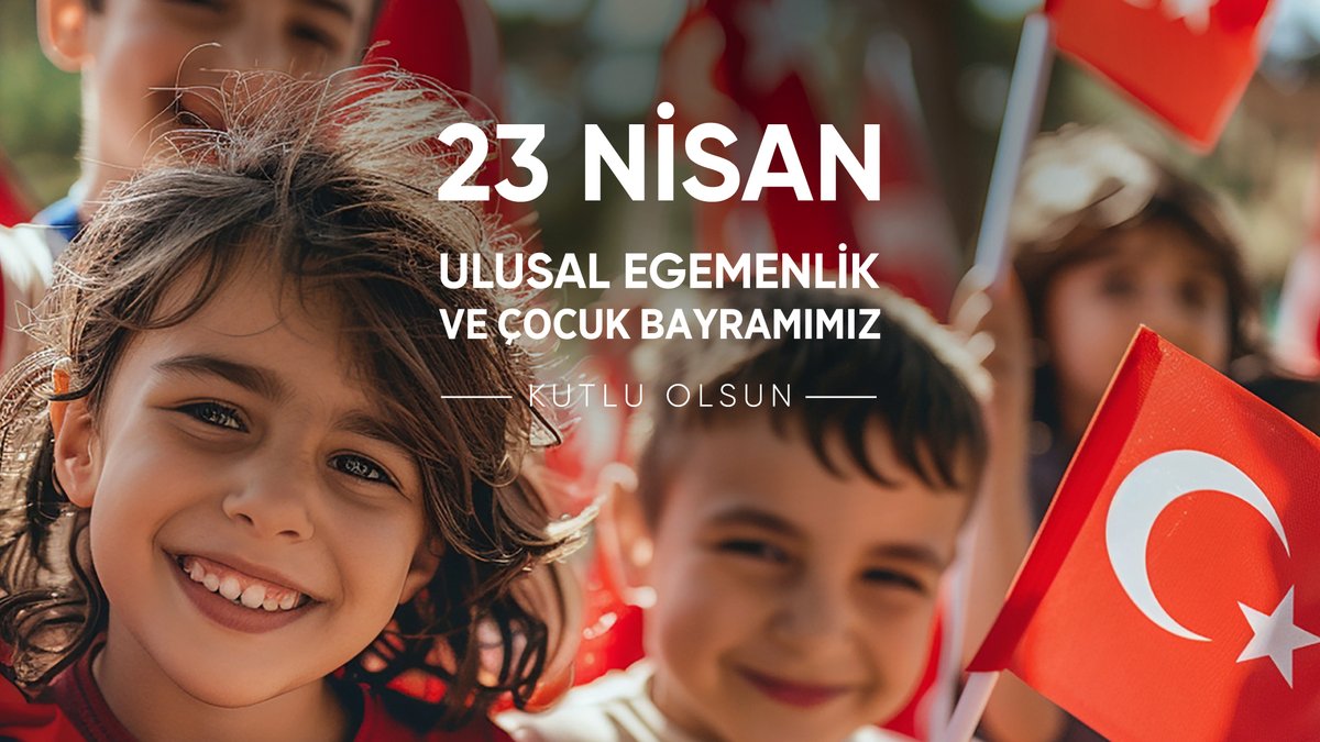 Bugün 23 Nisan. Güneş her zamankinden daha sarı. Gökyüzü daha mavi. Doğa bir başka canlı bugün. Bugün Mustafa Kemal Atatürk’ün hediyesi. Çocuklar neşe, yarınımız umut dolu. 23 Nisan Ulusal Egemenlik ve Çocuk Bayramımız Kutlu Olsun. #ZiraatBankası #BirBankadanDahaFazlası #23Nisan