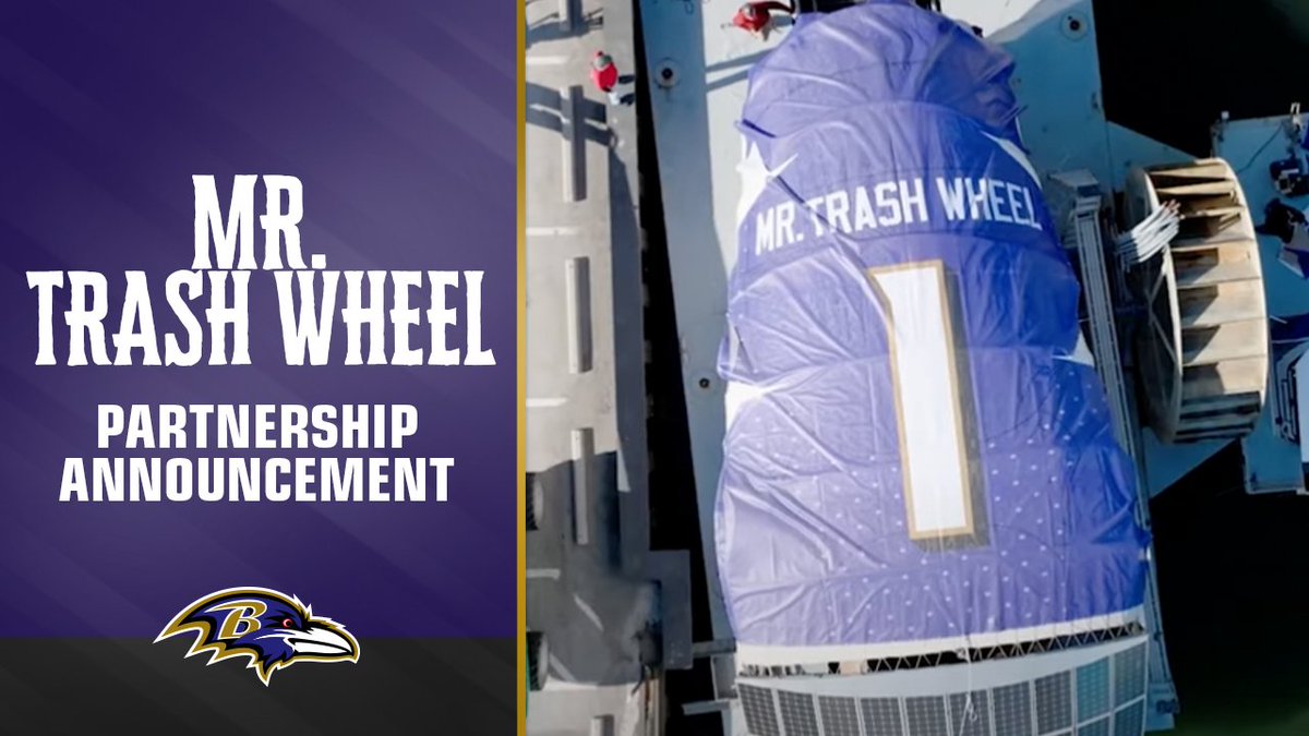 Tape don't lie 😂🗑 Announcing a five-year, $3.75 million partnership to support Baltimore’s Healthy Harbor Initiative and Mr. Trash Wheel