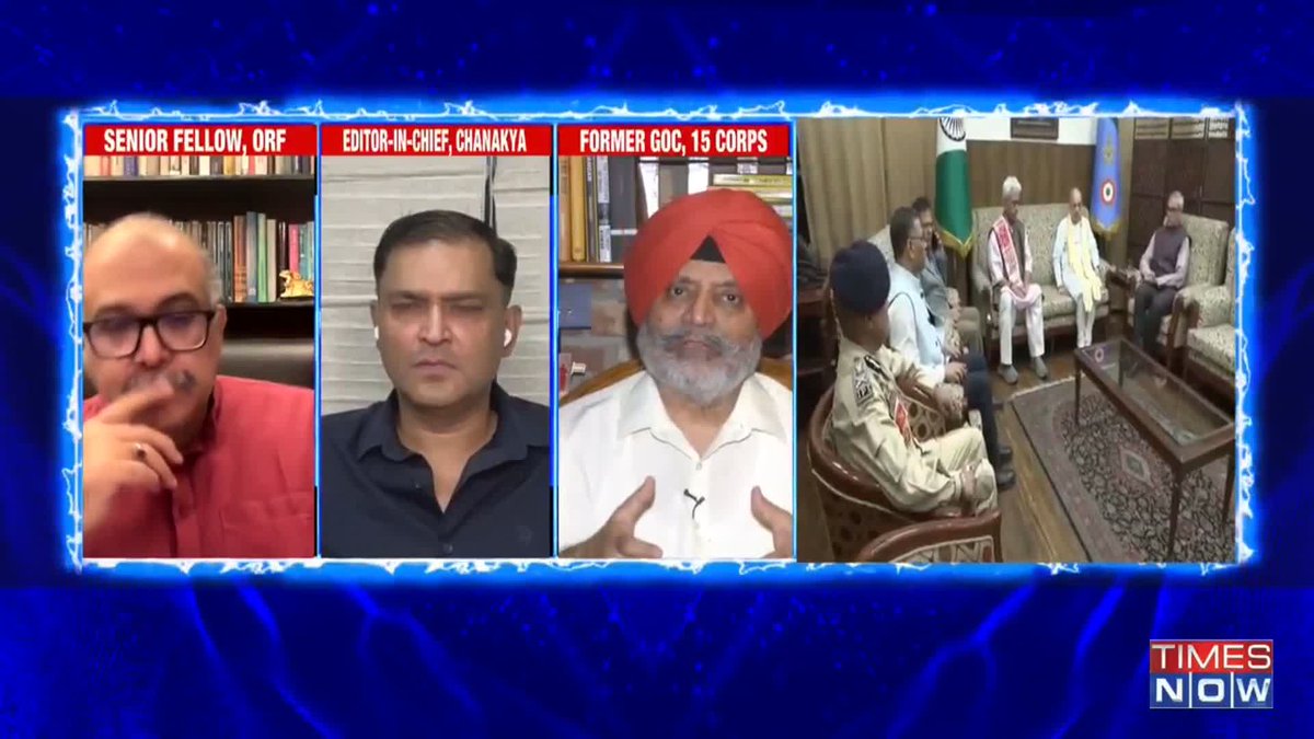 #PahalgamTerrorAttack: 27 Dead; Several Injured "This is not an attack that could have been planned by a normal terrorist organization or a front like TRF. This has been planned by the Pakistani military in Pakistan" -KJS DHILLON🇮🇳 in conversation with Navika Kumar