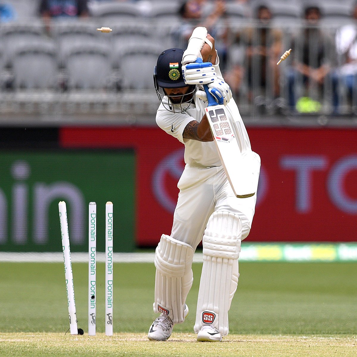 When you have waited all week to bat. Got this as your first ball. Life’s not fair: