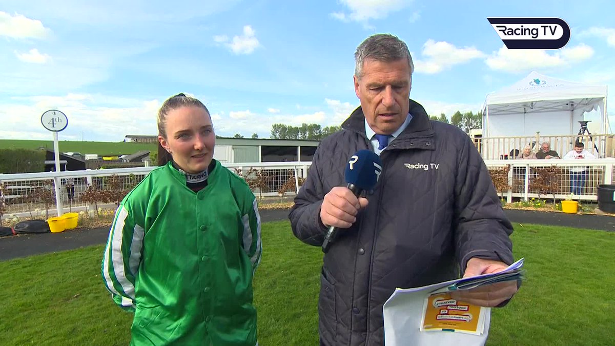 🗣️ "I've achieved more than I ever thought I would!" Best wishes to Emma Smith Chaston who announced her retirement at Kelso Racecourse this afternoon! 🙌 She recalls some of her career highlights including her special partnerships with Foster'sisland and Larry Looby ❤️