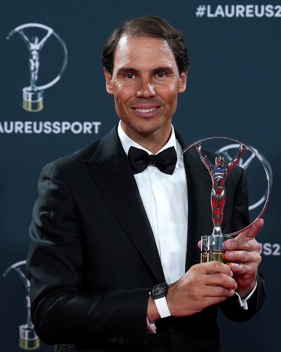 ‘If you can dream - and not make dreams your master.’ Rafa Nadal - Laureus Sporting Icon #Laureus25