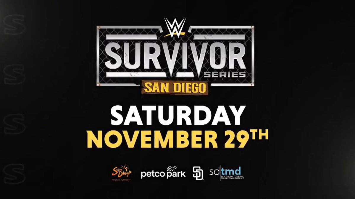 .Petco Park is set to become the first-ever stadium to host WWE #SurvivorSeries on Saturday, November 29! Register now for presale access: