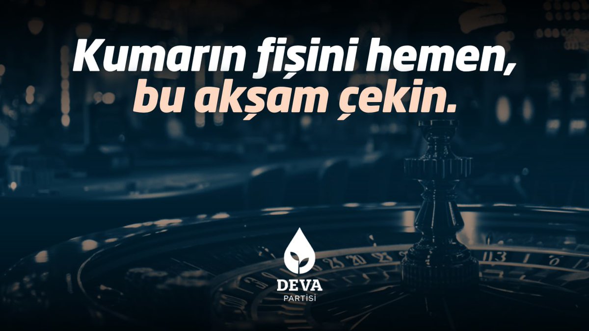 Bir kez daha uyarıyorum: Çark dönmeye devam ederse, bedeli ağır olacak. Yasa dışı bahis siteleri göz göre göre büyüdü. İktidarı uyardık, dinlemediler. Bugün her cepte bir kumar makinesi var: Bazısı yasal, bazısı yasa dışı. Fark ne? Hiç. Aşağıda paylaştığım mesajları okudum, kahroldum. Gençler borç içinde, aileler dağılıyor, insanlar kumar batağında. İktidar ise hâlâ izliyor, hâlâ susuyor. Bu suskunluk, bu vurdumduymazlık kabul edilemez. Bu pisliği derhal temizleyin. Kumarın fişini hemen, bu akşam çekin.