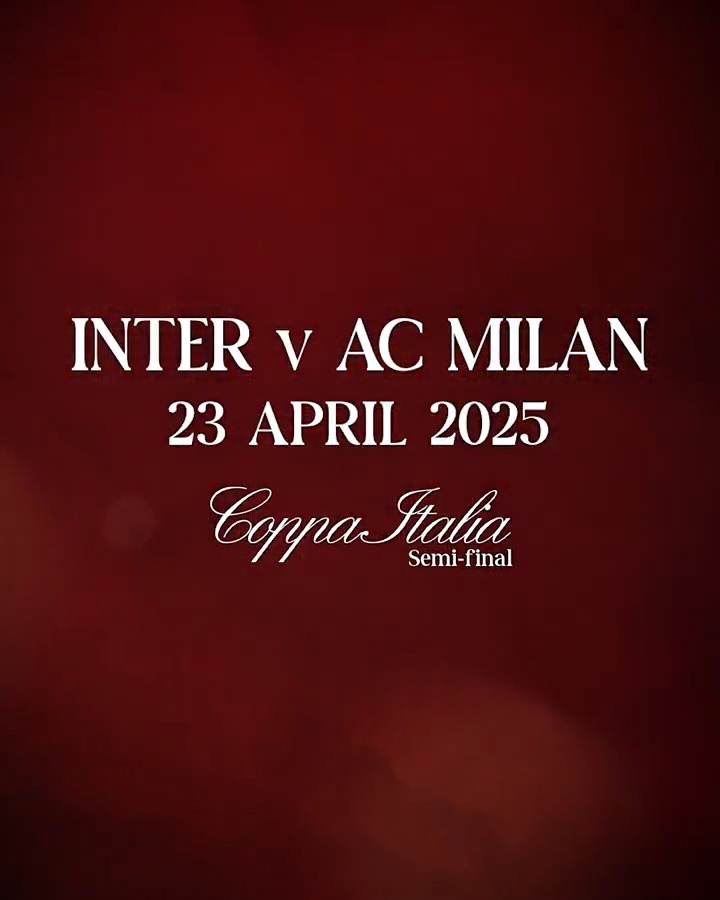 A single mission. Dai Milan 👊🔴⚫ #InterMilan #CoppaItaliaFrecciarossa #SempreMilan