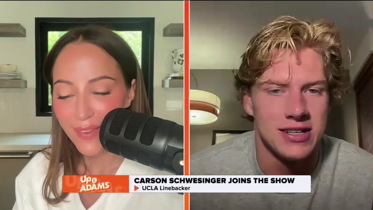 UCLA LB Carson Schwesinger to the Commanders ?! Up & Adams Washington Commanders Carson Schwesinger