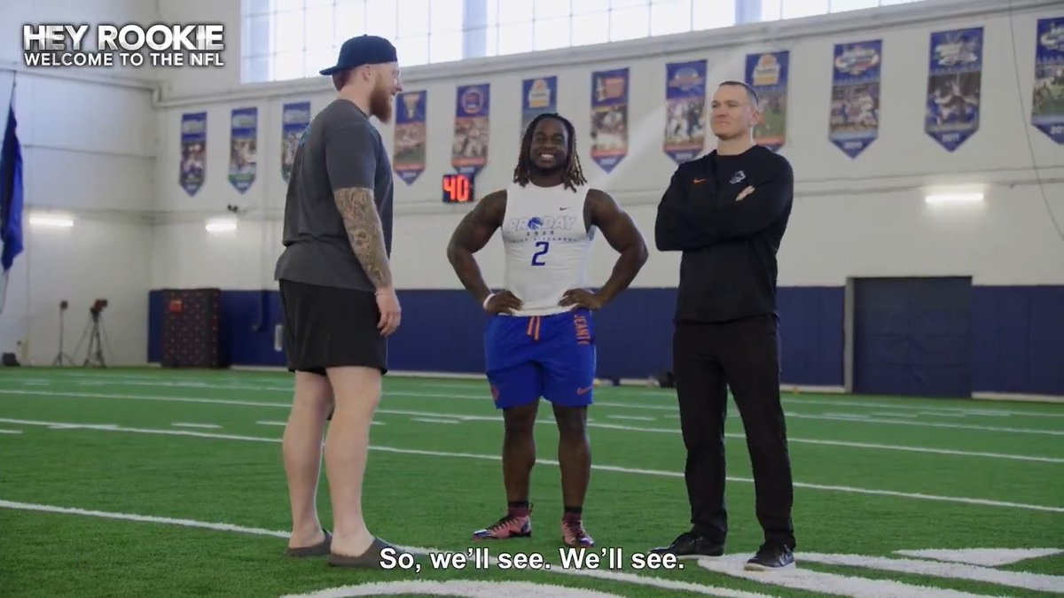 Scott Matlock trying to recruit Ashton Jeanty to the Chargers 😂😂