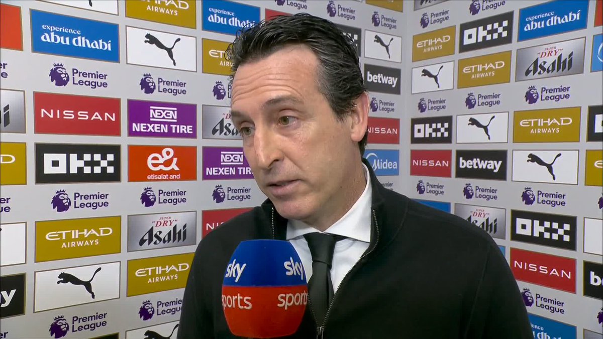 "Collectively, it's how we plan 90 minutes." Unai Emery on why he's started Marcus Rashford over Ollie Watkins 🔁