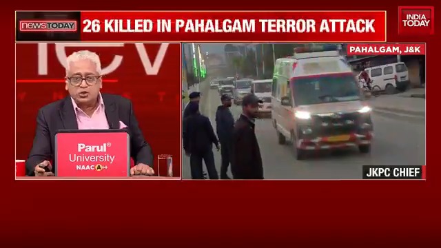 "Time for talk is over. It's time to act and realise that we have not eliminated cross-border terrorism," Rajdeep Sardesai #PahalgamAttack #NewsToday #ITVideo