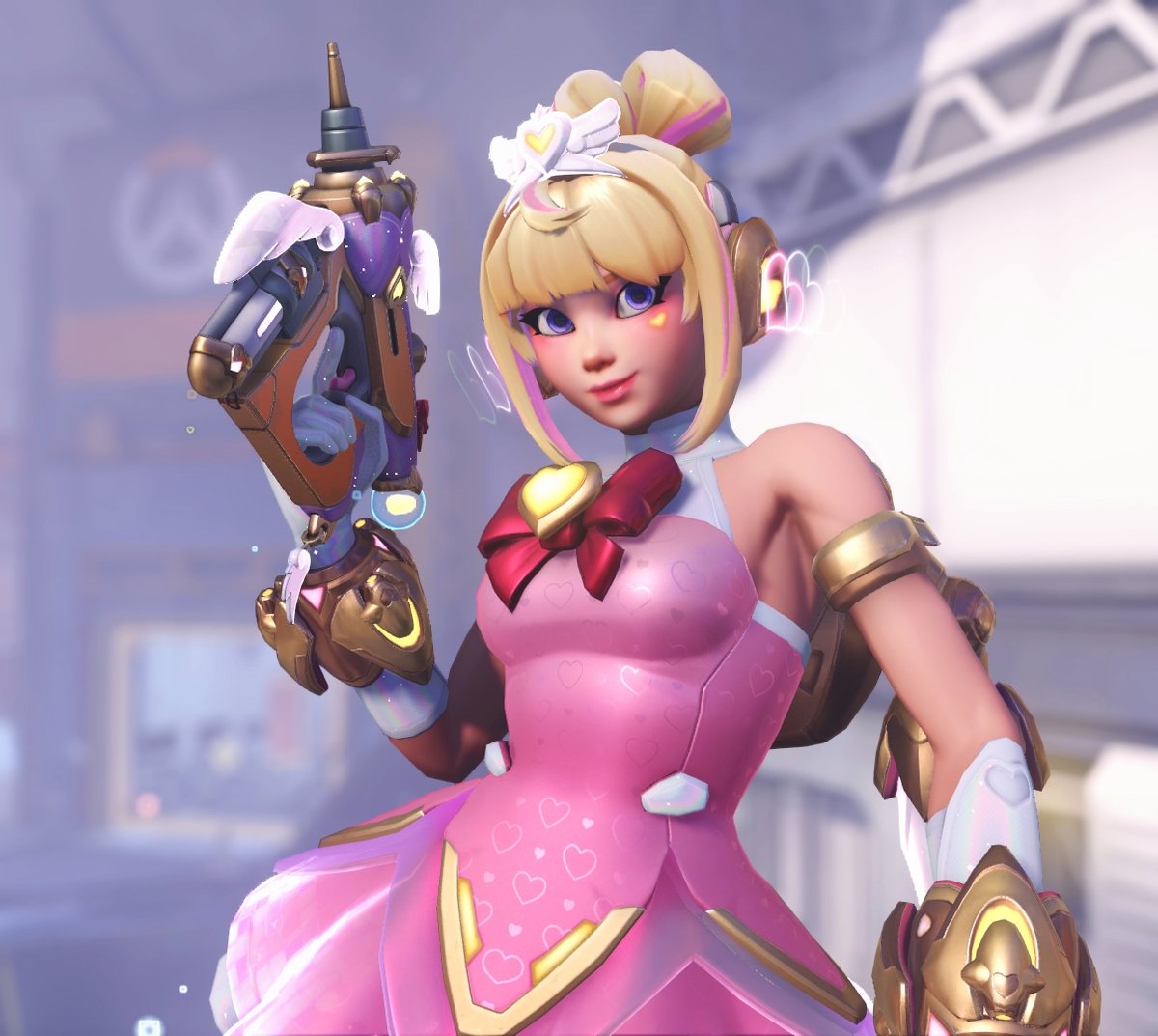 Overwatch 2 Heart of Hope Juno Mythic Skin Character Select Screen 🐋💖 Available now in the Season 16 Mythic Shop ✨