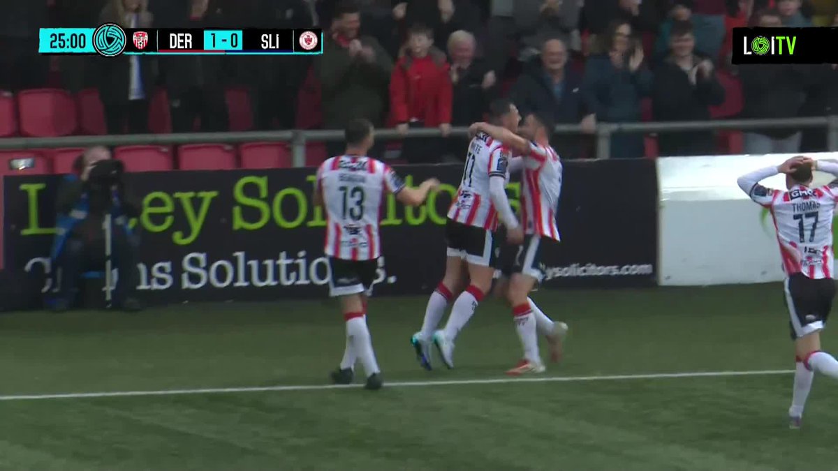 What a goal that is 👏 Gavin Whyte travels from inside his own half beats the Sligo defence and makes it two!