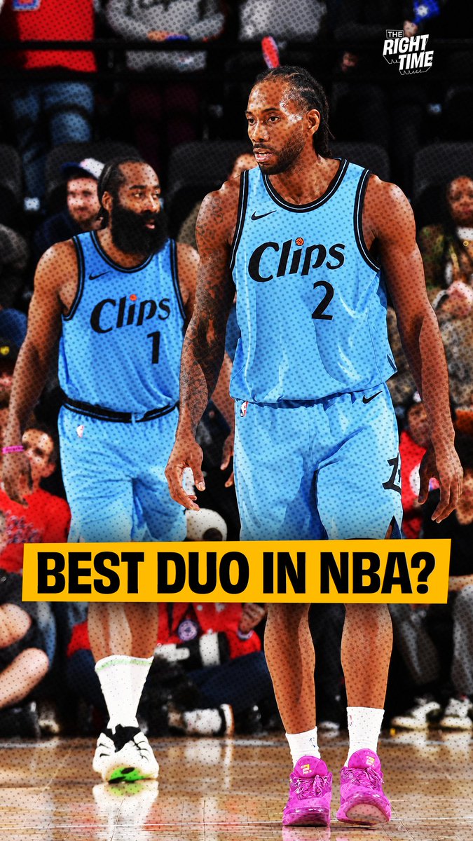 Is Kawhi Leonard & James Harden the best duo in the NBA?