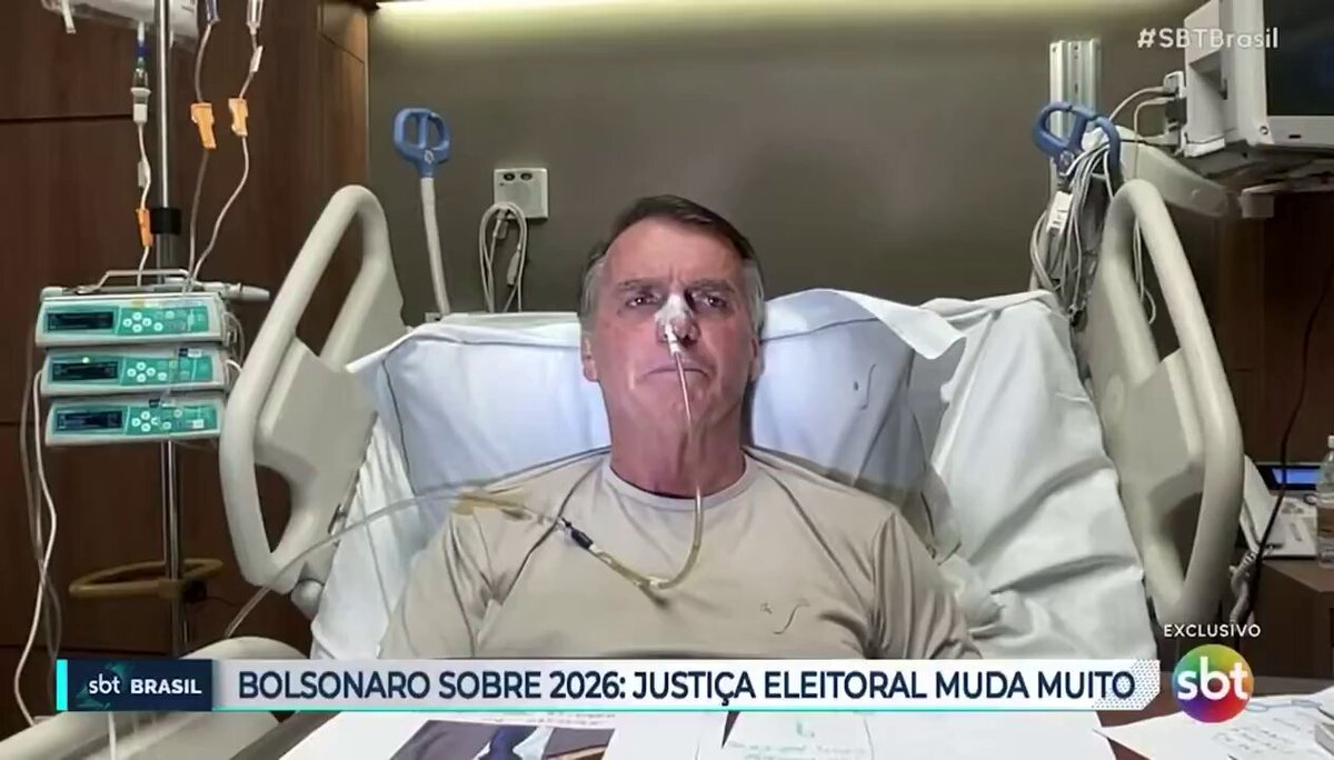 O sujeito que pede anistia numa cama de UTI continua o mesmo que debochou da morte de 700 mil pessoas na pandemia. Duvida? Segue o diálogo: Jornalista: como o senhor ver o legado de Francisco? Bolsonaro: lamento a morte como lamento a morte de qualquer pessoa... qualquer pessoa não! Grande parte das pessoas.