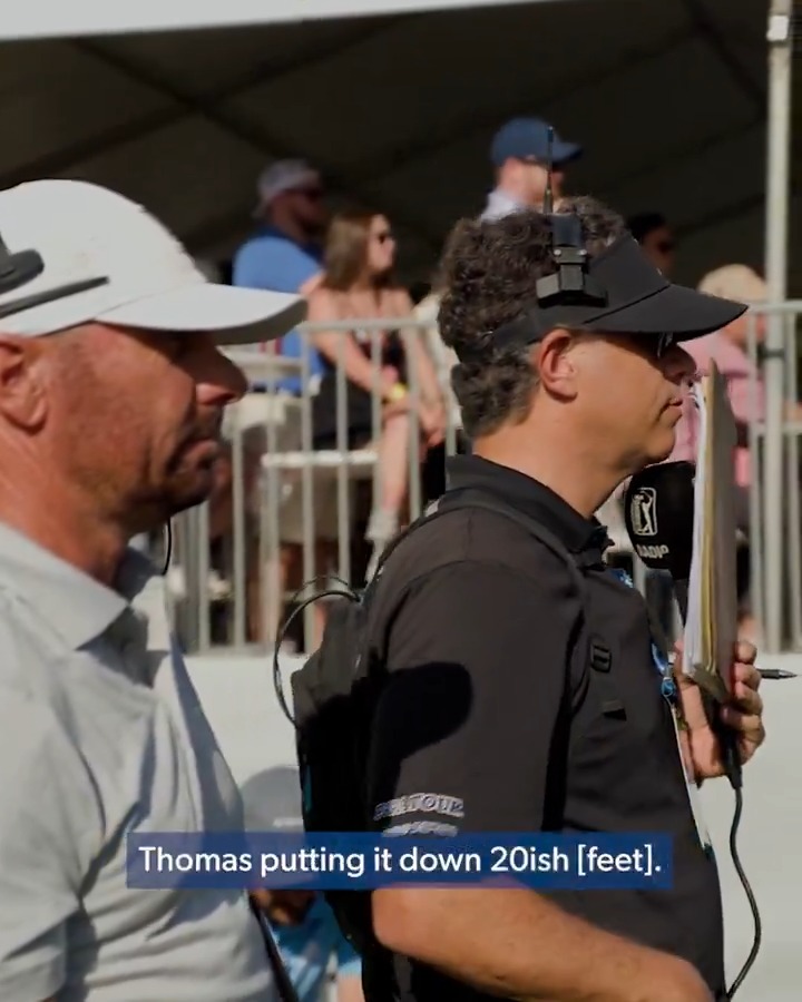 Putting a face to the sounds of the tournament 🎤 Behind the scenes with SiriusXM PGA TOUR Radio's Tom Werme.