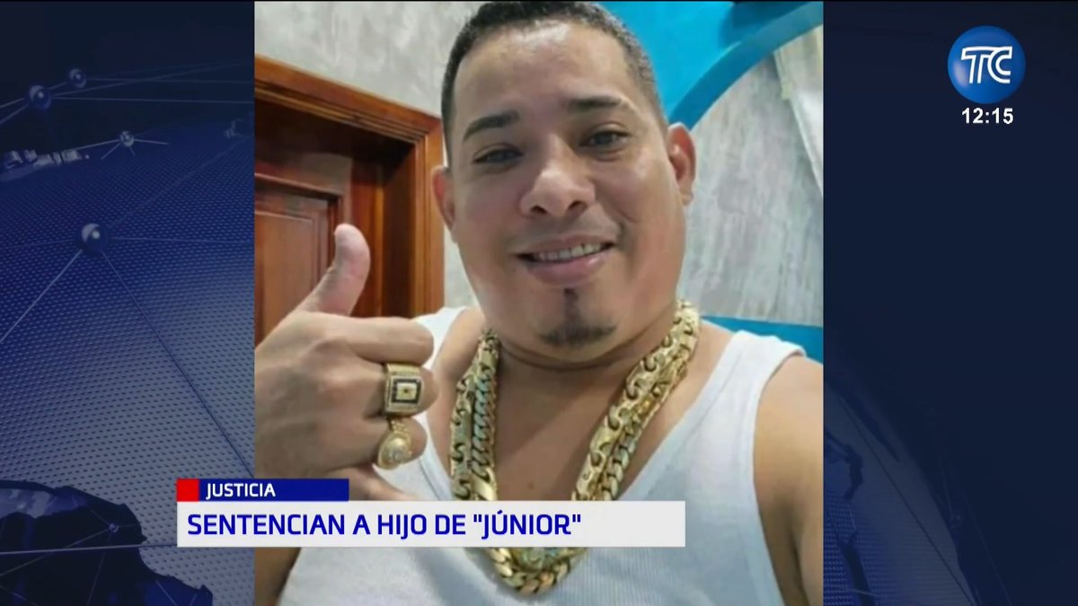El hijo de Junior Roldán, alias "JR", fue condenado a 13 años de prisión por lavado de activos, junto con otros coautores del delito. La condena se dictó tras la presentación de pruebas por parte de la Fiscalía durante el juicio. Más detalles aquí: