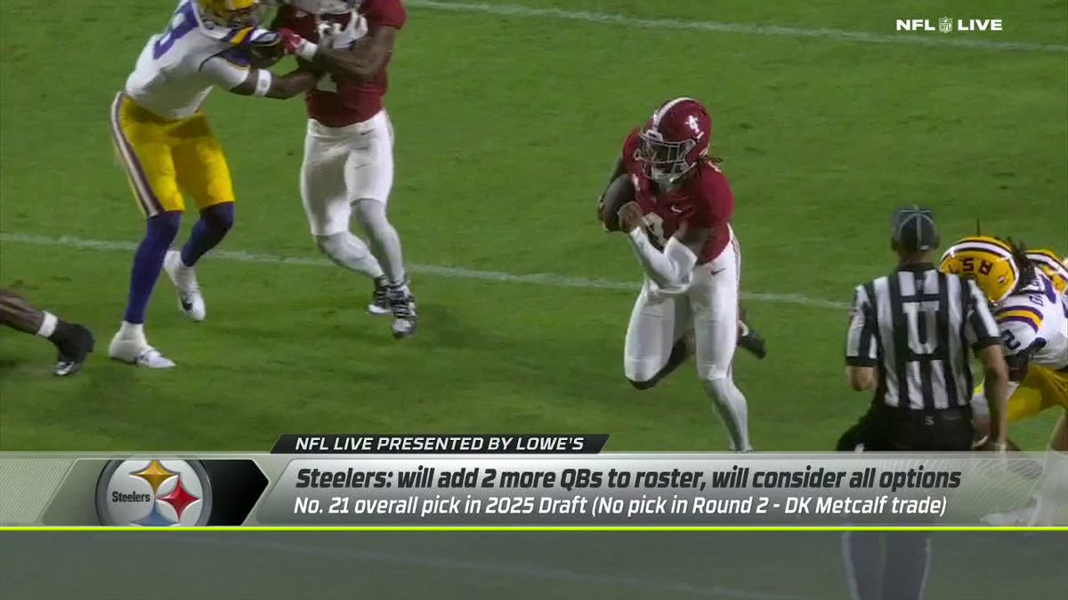 .Dan Orlovsky believes Jalen Milroe has the highest ceiling of any QB in the 2025 NFL draft 👀