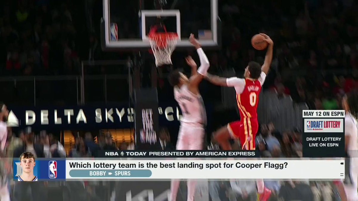 Which NBA team is the best landing spot for Cooper Flagg? 🤔 "I'm gonna say San Antonio." —Bobby Marks 👀