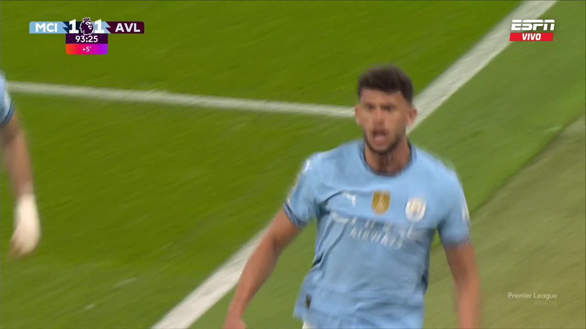 ยกยกGOL DEL CITY SOBRE LA HORA PARA EL 2-1 VS. ASTON VILLA!! โฝ NUNES ๐บ Toda la #Premier, por #DisneyPlus