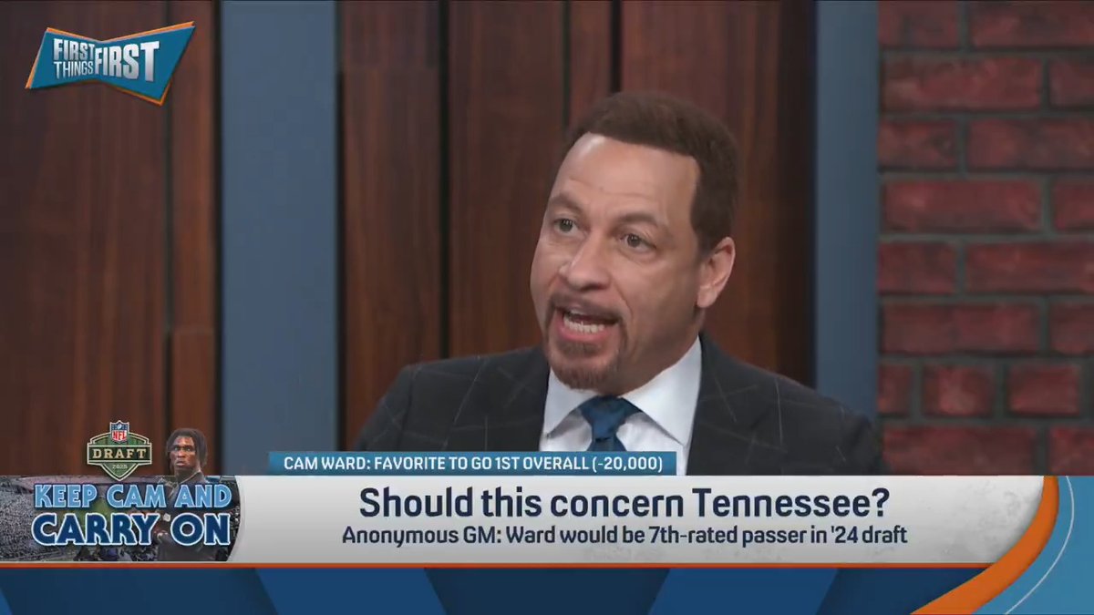 “I don’t think the Titans should care one iota about this. I wouldn’t give a HOOT that he would be the 7th pick last year... You gotta trust your own process.” Chris Broussard gives a history lesson on drafting QBs: