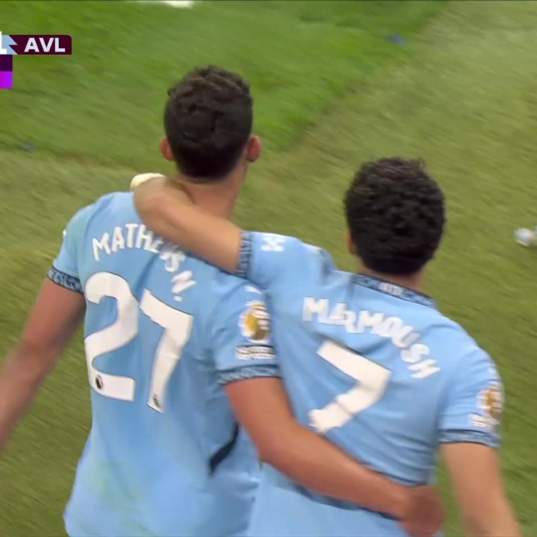 Matheus Nunes wins it in stoppage time 🔵🔥 #SSPL | #MCIAVL
