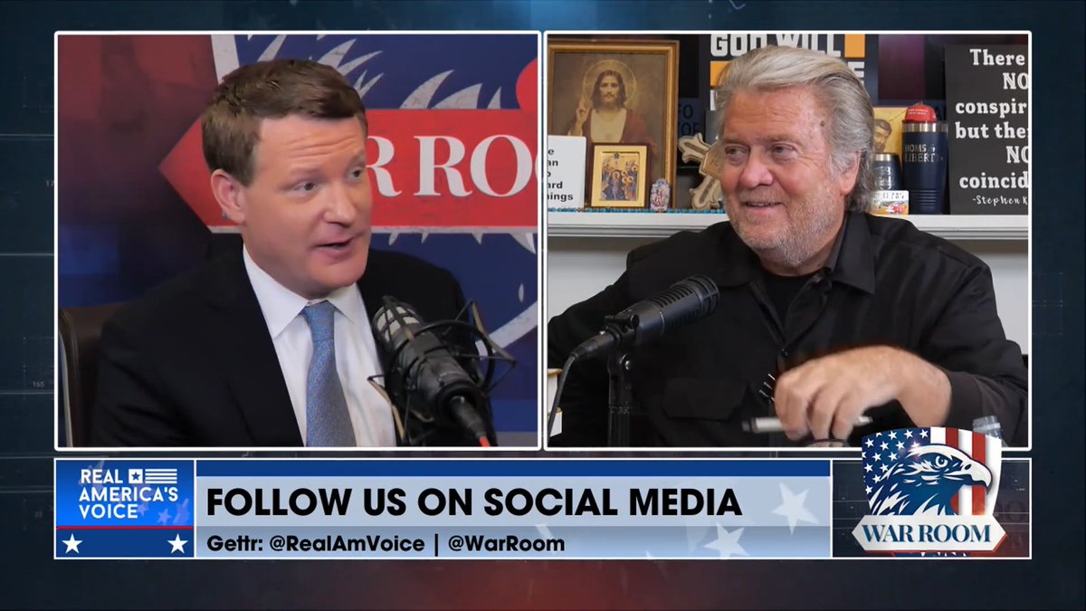 BREAKING: DOJ ASKING FOR GOOGLE TO DIVEST CHROME “IF YOU BREAKUP CHROME FROM GOOGLE, YOU’RE GOING TO HAVE COMPETING COMPANIES INSTEAD OF ONE COMPANY, THAT’S AN IMPORTANT THING.” - 🇺🇸 Mike Davis 🇺🇸 explains why taking on big tech is a priority. Bannon’s WarRoom