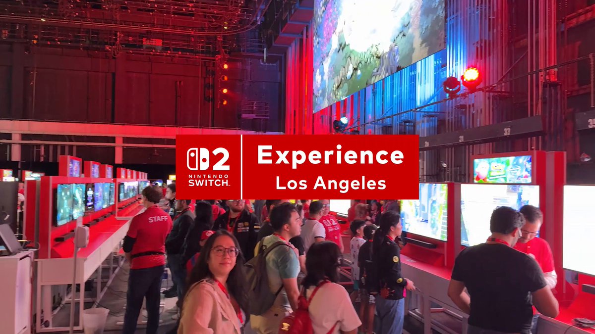 Nintendo Switch 2 Experience: Los Angeles gave fans a first look at new games and playtime with #NintendoSwitch2! Which games are you looking forward to playing most?