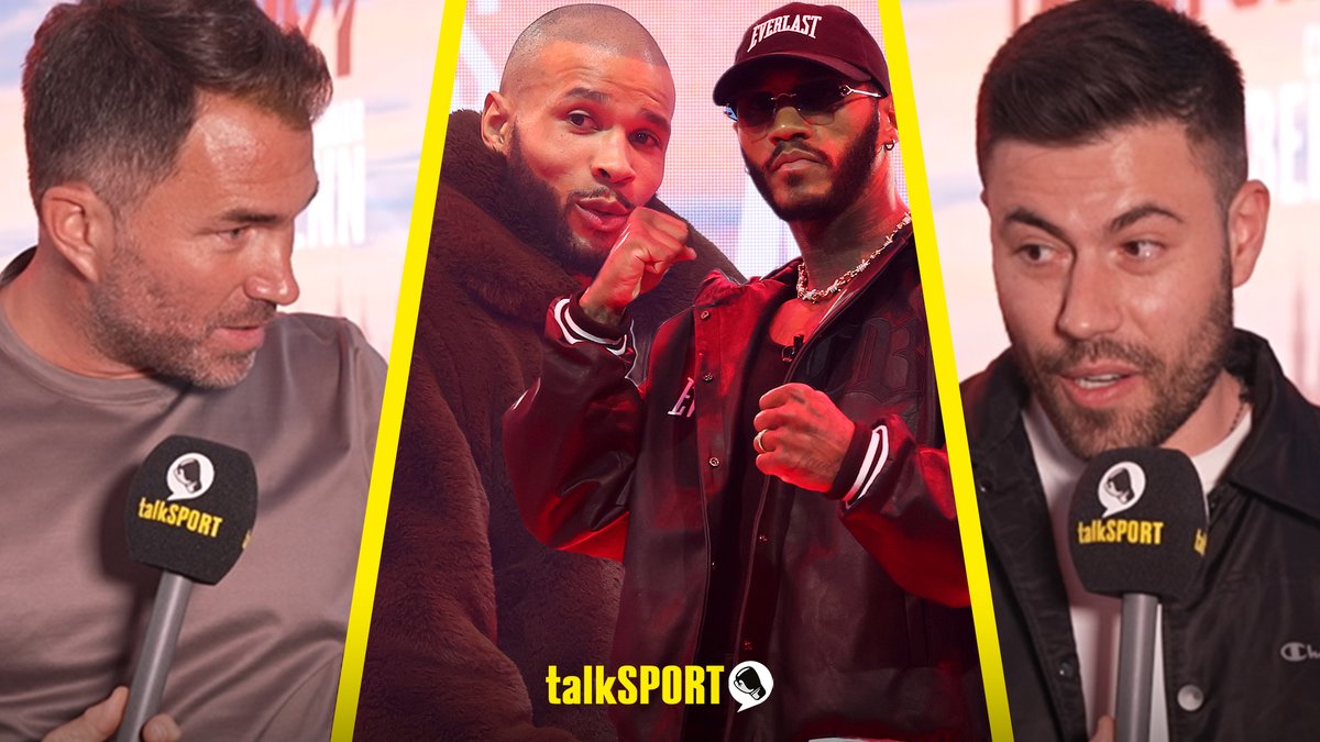 🚨 EXCLUSIVE! Eddie Hearn &amp; Ben Shalom trade amusing insults at the Chris Eubank Jr vs Conor Benn Grand Arrivals 😂 WATCH in FULL here: