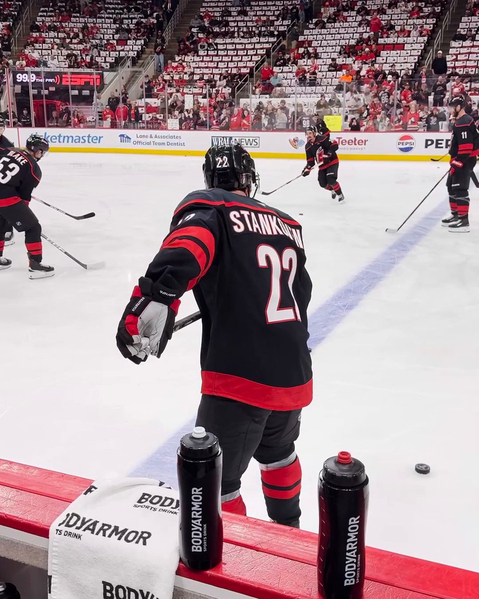 After a pair of goals in Game 1, what does Logan Stankoven have in store for Game 2? 🧐 #StanleyCup 🇺🇸: ESPN ➡️ 🇨🇦: Sportsnet or stream on Sportsnet+ ➡️