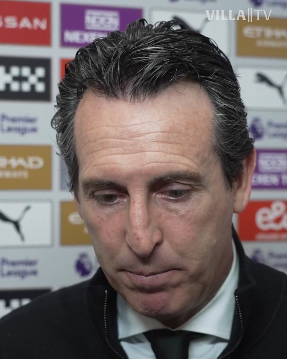 Unai Emery reflects on tonight's defeat.