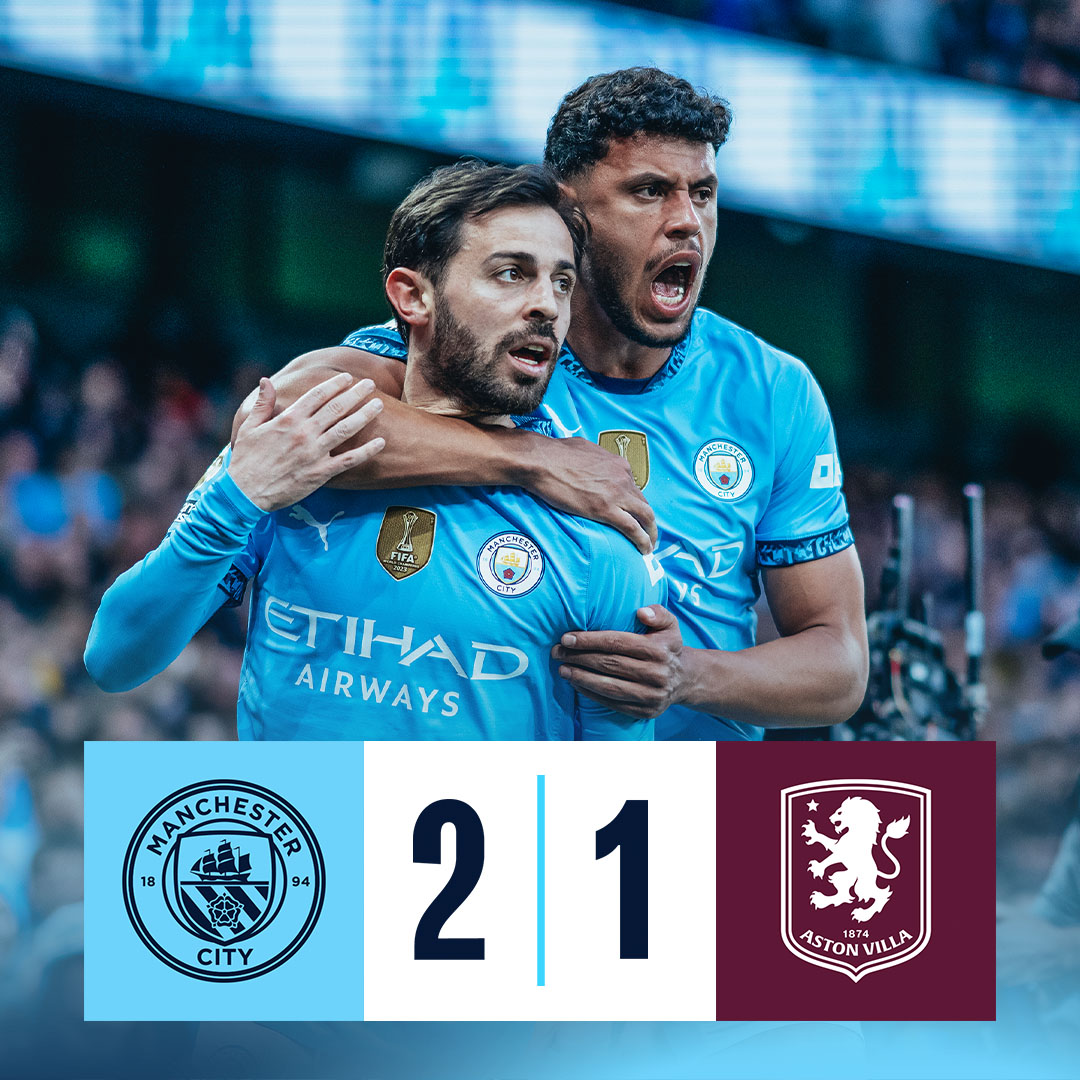 A dramatic late win in the Premier League against Villa! 💪 Highlights ⤵️
