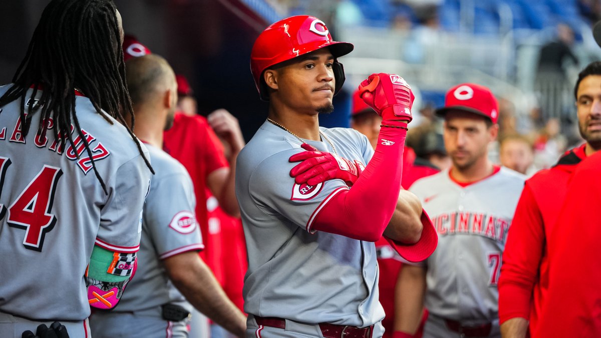 Noelvi Marte hit this home run 116.7 MPH 😳